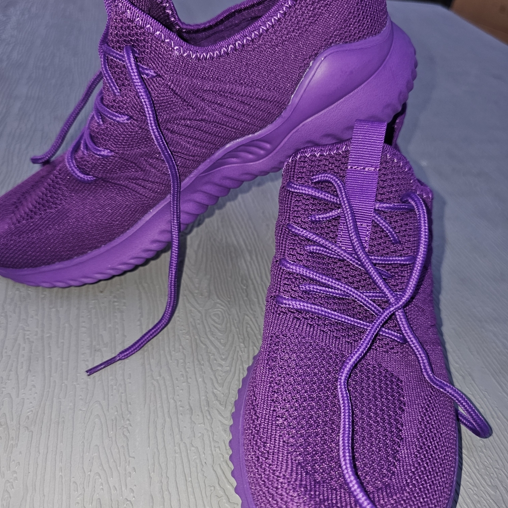 Women's Purple Athletic Sneakers